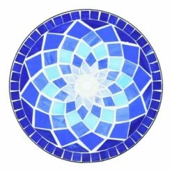 Costway Folding Mosaic Side Table Accent Table Bistro End Table -Side Tables Sales unnamed file 4499