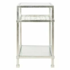 Hanzel Glass Side Table Silver Leaf - Safavieh 12 Hanzel Glass Side Table Silver Leaf - Safavieh -Side Tables Sales unnamed file 4562