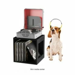 Hastings Home Stackable Modular Cube End Table With Open Sides - 15.75" x 15.75", Black -Side Tables Sales unnamed file 4572