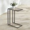 Teal Island Designs Coastal Black Rectangular Accent Side End Table 19 3/4" x 12" White Brown Mosaic Tabletop for Living Room Home 1 Teal Island Designs Coastal Black Rectangular Accent Side End Table 19 3/4" x 12" White Brown Mosaic Tabletop for Living Room Home -Side Tables Sales unnamed file 4584