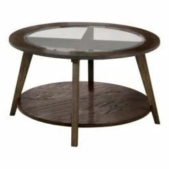 2pc Nicolina Coffee Table Set Dark Oak - miBasics -Side Tables Sales unnamed file 461