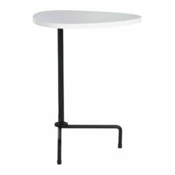 Berlin Tripod Side Table - Safavieh White/black -Side Tables Sales unnamed file 4630