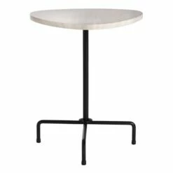 Berlin Tripod Side Table - Safavieh White/black -Side Tables Sales unnamed file 4638
