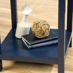 Cottage Road Side Table - Indigo Blue - Sauder 16 Cottage Road Side Table - Indigo Blue - Sauder -Side Tables Sales unnamed file 4654