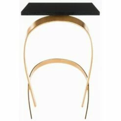 Dovie Side Table - Gold / Black - Safavieh -Side Tables Sales unnamed file 4665