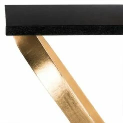 Dovie Side Table - Gold / Black - Safavieh -Side Tables Sales unnamed file 4668