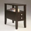 Side Table Traditional 2-Drawers Brown - Ore International 2 Side Table Traditional 2-Drawers Brown - Ore International -Side Tables Sales unnamed file 4716