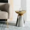 Dov Drum Side Table Gold - Safavieh -Side Tables Sales unnamed file 4784