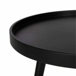 Fritz Round Tray Top Side Table Black - Safavieh -Side Tables Sales unnamed file 4796