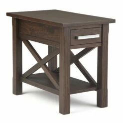 14" Waterloo Narrow Side Table - Wyndenhall Distressed Gray -Side Tables Sales unnamed file 4810