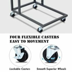 Costway Laptop Holder Sofa Side End MobileTable Multiple Stand Desk Notebook Beside Grey -Side Tables Sales unnamed file 4841