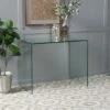 Caradoc Tempered Glass Side Table - Clear - Christopher Knight Home -Side Tables Sales unnamed file 4842