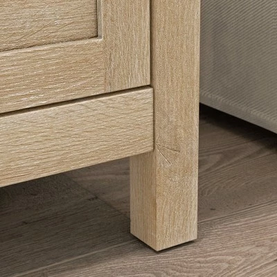 Bridge Acre Rustic Farmhouse Side Table Orchard Oak - Sauder. 4 Bridge Acre Rustic Farmhouse Side Table Orchard Oak - Sauder. - Image 2