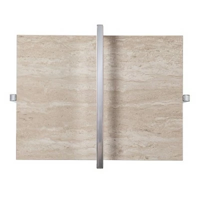 Svamvil Faux Marble Side Table Silver/White - Aiden Lane 7 Svamvil Faux Marble Side Table Silver/White - Aiden Lane - Image 5