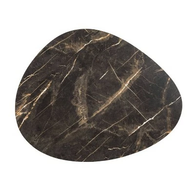 Brooks Side Table - Safavieh Dark Gray Stone/black 6 Brooks Side Table - Safavieh Dark Gray Stone/black - Image 4