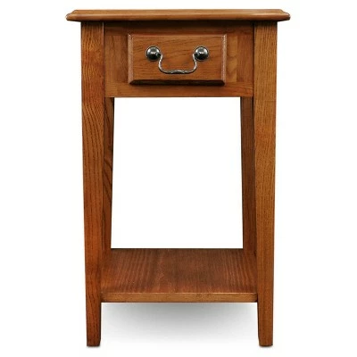 Favorite Finds Square Side Table Medium Oak Finish - Leick Home 10 Favorite Finds Square Side Table Medium Oak Finish - Leick Home - Image 8