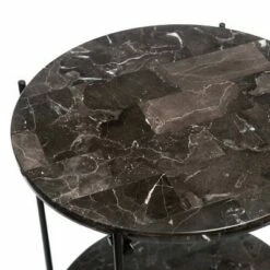 Simchett Round Marble Side Table Gray/Black - Aiden Lane 10 Simchett Round Marble Side Table Gray/Black - Aiden Lane -Side Tables Sales unnamed file 4979