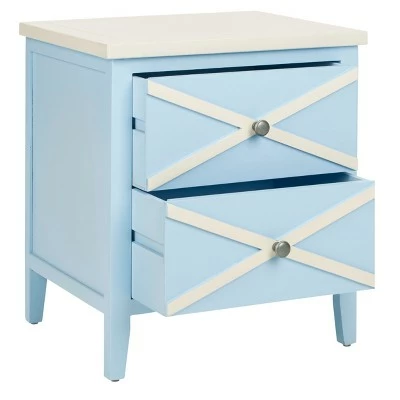 Side Table with Drawers - Safavieh Lime Green 4 Side Table with Drawers - Safavieh Lime Green - Image 2