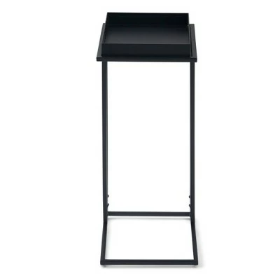 18" Morton Tray Top C Side Table Black - WyndenHall 5 18" Morton Tray Top C Side Table Black - WyndenHall - Image 3