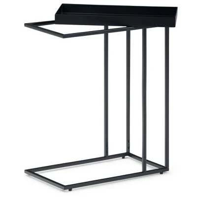 18" Morton Tray Top C Side Table Black - WyndenHall 10 18" Morton Tray Top C Side Table Black - WyndenHall - Image 8