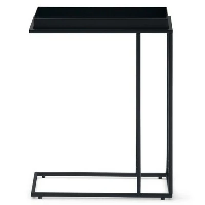 18" Morton Tray Top C Side Table Black - WyndenHall 11 18" Morton Tray Top C Side Table Black - WyndenHall - Image 9