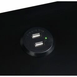 Slayer Side Table with USB Charging Dock - Acme Furniture White -Side Tables Sales unnamed file 5033