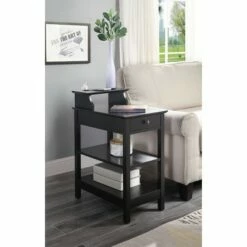 Slayer Side Table with USB Charging Dock - Acme Furniture White -Side Tables Sales unnamed file 5034