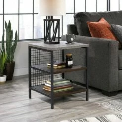 Market Commons Side Table Walnut - Sauder -Side Tables Sales unnamed file 5038