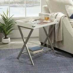 Vista Key Side Table White - Sauder