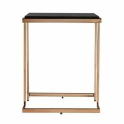 Sanlos Side Table Black/Champagne - Aiden Lane -Side Tables Sales unnamed file 5083