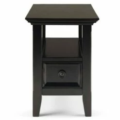14" Halifax Narrow Side Table Hickory Brown - WyndenHall -Side Tables Sales unnamed file 5092