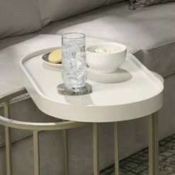 Manhattan Gate Side Table Ivory - Sauder -Side Tables Sales unnamed file 5131