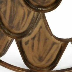 Sautter Boho Glam Handcrafted Glass Top Fish Scale Side Table Antique Brass - Christopher Knight Home -Side Tables Sales unnamed file 5150