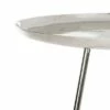 Calix Tri Leg Contemporary Glam Side Table - Silver/Gold - Safavieh -Side Tables Sales unnamed file 5161