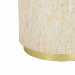 Perla Mosaic Round Side Table Pink Champagne/Gold - Safavieh 9 Perla Mosaic Round Side Table Pink Champagne/Gold - Safavieh -Side Tables Sales unnamed file 5181