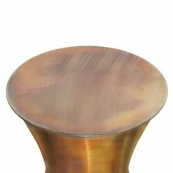 Cliona Metal Side Table Tarnished Brass - WyndenHall -Side Tables Sales unnamed file 5206