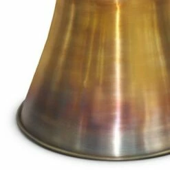 Cliona Metal Side Table Tarnished Brass - WyndenHall -Side Tables Sales unnamed file 5207