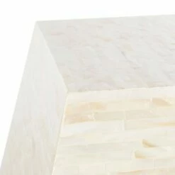 Lea Mosaic Geometric Side Table Light Beige - Safavieh -Side Tables Sales unnamed file 5211