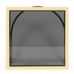 Biorn Modern Glam Handcrafted Glass Top C Shaped Side Table Black/Brass - Christopher Knight Home -Side Tables Sales unnamed file 5290
