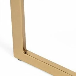 Biorn Modern Glam Handcrafted Glass Top C Shaped Side Table Black/Brass - Christopher Knight Home -Side Tables Sales unnamed file 5294