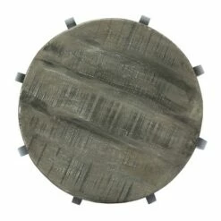 Wiers Modern Industrial Handcrafted Mango Wood Side Table Gray/Black - Christopher Knight Home -Side Tables Sales unnamed file 5297