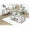 3pc Nora Occasional Table Set Chrome - HOMES: Inside + Out -Side Tables Sales unnamed file 532