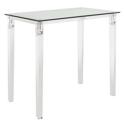 Amelie Acrylic Side Table Clear - Safavieh 4 Amelie Acrylic Side Table Clear - Safavieh - Image 2