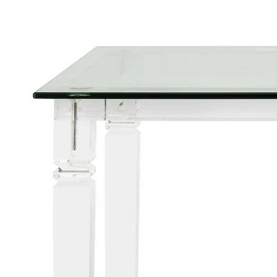 Amelie Acrylic Side Table Clear - Safavieh 7 Amelie Acrylic Side Table Clear - Safavieh - Image 5