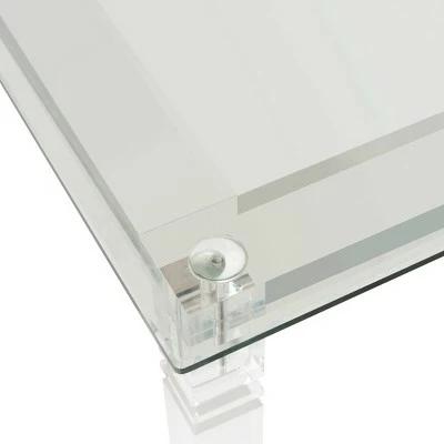Amelie Acrylic Side Table Clear - Safavieh 8 Amelie Acrylic Side Table Clear - Safavieh - Image 6
