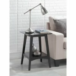Breighton Home Alpine End Table - Johar Furniture Black -Side Tables Sales unnamed file 5352