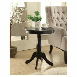 Acme Furniture Alger Side Table - Acme White