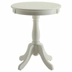 Acme Furniture Alger Side Table - Acme White -Side Tables Sales unnamed file 5387