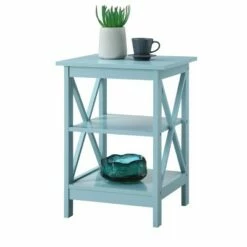 Oxford End Table Sea Foam - Breighton Home 11 Oxford End Table Sea Foam - Breighton Home -Side Tables Sales unnamed file 5389