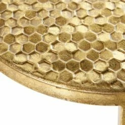 Olivia & May Set of 3 Glam Metal Accent Tables Gold - Olivia & May -Side Tables Sales unnamed file 54